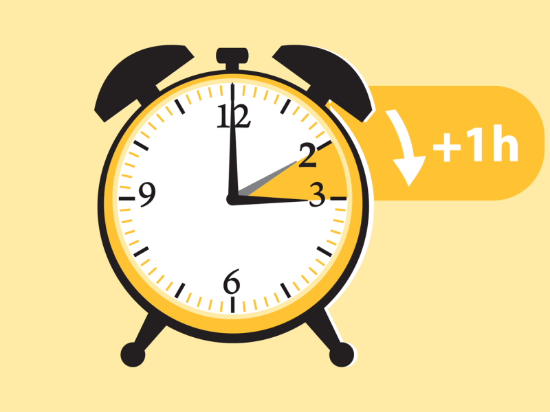 Heure d&rsquo;été nuit du 28 au 29 mars&nbsp;2026