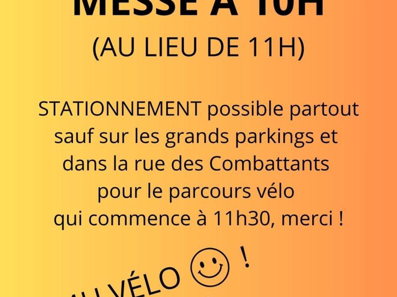 Messe du dimanche 19 avril&nbsp;2026